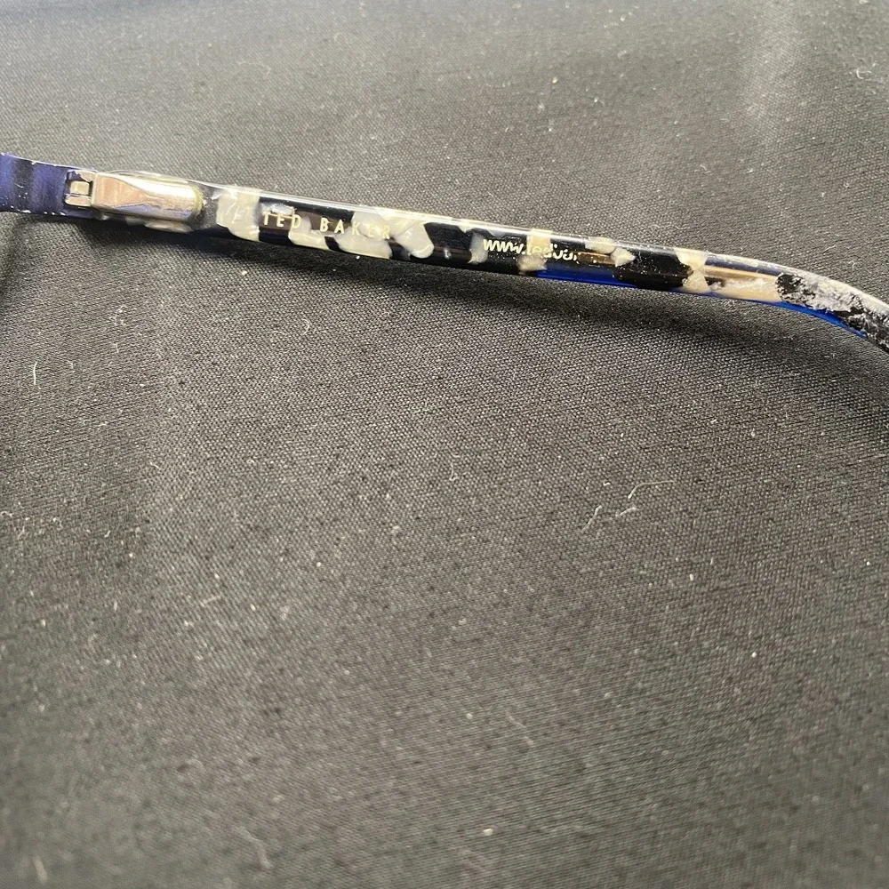 Ted Baker Eyeglasses FRAME ONLY B323 NAV 49-15-130 Multicolor 566